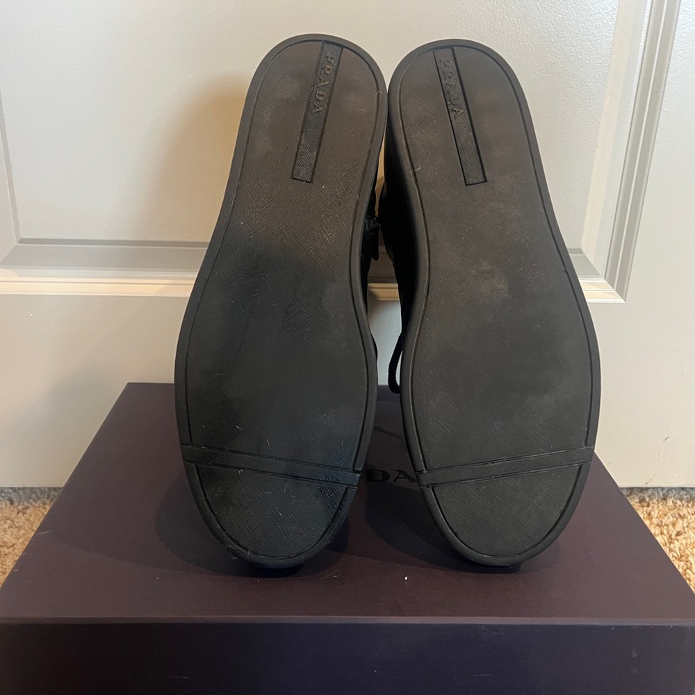 Men’s Prada boots black size 10 only for pick up at San Antonio TX - Picture 8 of 12